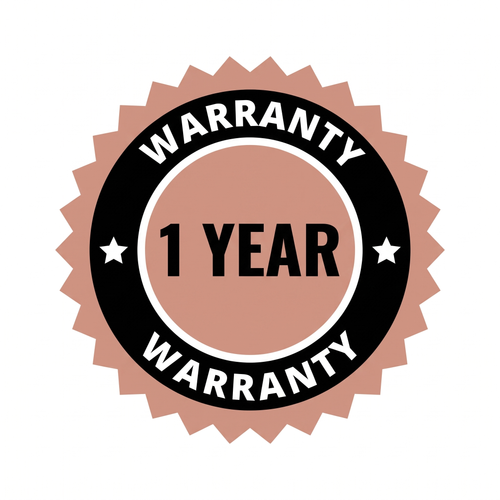 1 Year Warranty